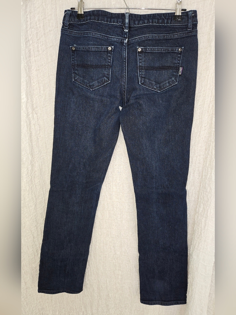 Size 30 Patagonia Dark Indigo Straight Leg‎ Women's Jeans - Picture 2 of 6